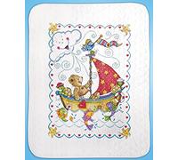 Tobin Design Works Crafts T21770 Kit de broderie au point de croix Motif bébé
