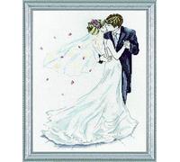Tobin Design Works Crafts Wedding Dance, Aida, 25,4 x 35,6 cm, 14 pièces, 25,4 x 35,6 cm