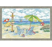 Tobin Design Works Panneaux de Plage en Coton, Multicolore, 27,9 x 45,7 cm
