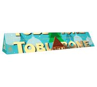 TOBLERONE - Barre au Chocolat au Lait et Amandes Caramélisées Salées - Chocolats de Noël - 360 g