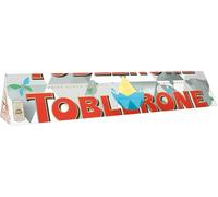 Toblerone - Barre au Chocolat Blanc, Miel, Nougat et Amandes - Chocolat de Pâques - Idée Cadeau - Chocolat à Offrir - 1 Barre 340 g