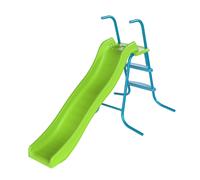 Toboggan 3 marches métal 175 cm vert - bleu TU