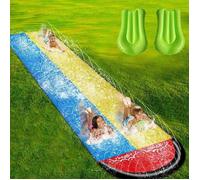 Toboggan À Eau, Tapis De Glisse Toboggans Aquatique, Toboggan Aquatique pour Enfants Pelouse Jardin Jouer Piscine Jeux en Plein 284
