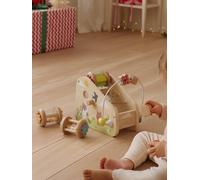 Toboggan à hochets LES 4 SAISONS en bois FSC® bois TU