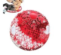 Toboggan à neige pour adultes, tuyau d'air robuste avec poignées, jouet d'hiver pour parcs, jardins, plages, aventures de Noël, sport, sauvetage, activités de sable