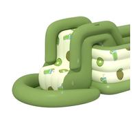 Toboggan aquatique gonflable - 181 x 108 cm, idéal pour la piscine, les vacances, le parc, le jardin, le lac, la piscine ou la terrasse. Accessoire de natation, ce jouet gonflable épais est facile à u