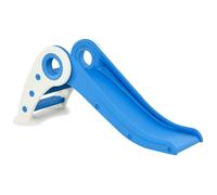 toboggan bleu HOMCOM Plastique 120x50x56cm Bleu