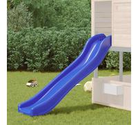 Toboggan de jeu bleu 175x38x23 cm polypropylène vidaXL