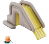 Toboggan de piscine pour piscines hors-sol, toboggan aquatique gonflable, centre de jeux en plein air, toboggan aquatique(#D)