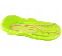 Toboggan en plastique avec corde vert 6481
