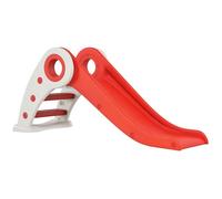 Toboggan enfant pliable 3 à 6 ans usage intérieur extérieur dim. 120L x 50l x 56H cm HDPE rouge