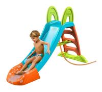 Toboggan - FEBER - Feber Slide Plus - Dimensions 120x26x42 cm - Raccordement à eau - Pour enfants 2 ans+