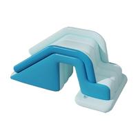Toboggan Gonflable pour Piscine | Structure Pliable pour Piscine | Glissade Antidérapante à Installation Rapide Parc Aquatique Jeunes Domicile Flottante Détente pour Fêtes Familiales