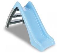 Jamara Toboggan Happy Slide – pour enfant, intérieur et extérieur, montage facile, bleu pastel