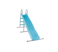 Toboggan Intex 44107 pour enfants en plastique bleu et acier, 251 x 84 x 147 cm