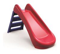 Toboggan Pliant En Plastique Junior - Rouge/Bleu - 1,31 X 0,48 X 0,72 M