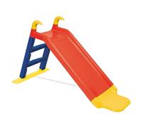 Toboggan pour Enfants Plastique Coloré Rouge/Jaune / Bleu 142 x 63 X H 79,5 CM