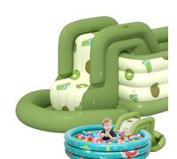 Toboggan pour Piscine Aquatique Accessoire de Salle de Bain Gonflable renforcé pour Jeu extérieur Plage Jardin Famille