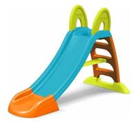 Toboggan Slide Plus à eau - Plastique anti-UV - FEBER - Marches antidérapantes
