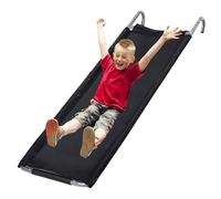 Toboggan Universel pour Trampoline - Rampe coulissante 160 cm Tissu Oxford, Cadre | Accessoire résistant 80 kg, Alternative escalier | Jeu extérieur Jardin sûr