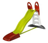 Toboggan XL - SMOBY - Glisse double vague de 2.30m - Marches anti-dérapantes - Vert et Orange