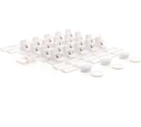 Toboli 20x Serrure magnétique – 380 x 380 x 340 mm – bloque placard, bloque porte – Verrouillage et contrôle accès tiroir invisible – Sécurité enfant bébé