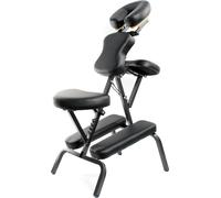 Toboli Chaise ergonomique de massage Amma assis - capacité de charge 200 kg / 110-120 x 48 cm - Portable Pliante Hauteur Réglable - Fauteuil massant nomade avec Sac de transport