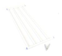 Toboli Extension pour barrière de sécurité Blanche 30cm Rallonge de Grille de Protection Enfichable Protection Enfants Bébé & Animaux Escaliers Maison sécurisée