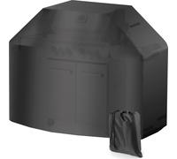 Toboli Housse de protection de barbecue noir 152x71x112cm Capot résistant pour différents modèles