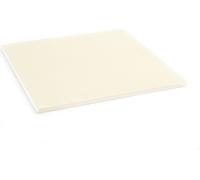 Toboli Pierre à pizza carrée en cordiérite – 330 x 330 x 10 mm – 500 °C max. – pour Four et Cuisson croustillante – Matériel de gastronomie Appareil cuisine