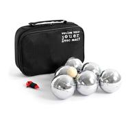 Toboli Set Pétanque 6 Boules en métal avec Cochonnet But Housse Nylon