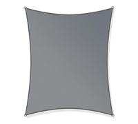 Toboli Voile d‘ombrage Rectangulaire 2,5x3m Protection UV Jardin Camping Auvent