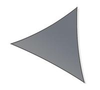 Toboli Voile d’ombrage Triangulaire 2,5x2,5x3,5m Protection Vent Soleil UV 30+ Auvent Jardin Balcon