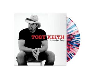 Toby Keith - Toby Keith - 13 Number Ones Exclusive Limited Red/White/Blue Color Vinyl LP