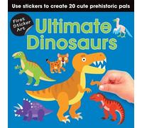 Toby Reynolds Paul Calver First Sticker Art: Ultimate Dinosaurs (Poche)