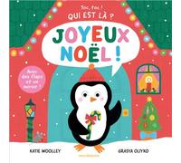 Toc, toc ! Qui est là ? - Joyeux Noël ! Avec des flaps et un miroir ! - Katie Woolley - Merci Les Livres - cartonné - Album jeunesse