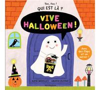 Toc, toc ! Qui est là ? - Vive Halloween ! Avec des flaps et un miroir en fin d'ouvrage - Katie Wooley - Merci Les Livres - cartonné - Album jeunesse