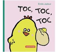 Emile Jadoul – Toc, toc, toc – Album éveil dès la naissance – Cartonné