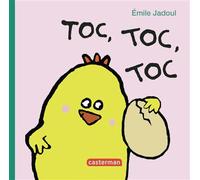 Emile Jadoul – Toc, toc, toc – Album éveil dès la naissance – Cartonné
