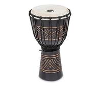TOCA Djembé 8" Street Series sculpté à la main, peau de chèvre TSSDJ-SBO Black Onyx