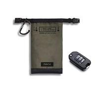 TOCA Pochette antivol clé Voiture, Boite et Cage Faraday, Blocage Signal WiFi/GSM/Bluetooth, Keyless Go, étui de Protection