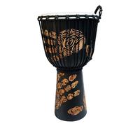 Toca Street Series TSSDJ-LHP Djembé sculpté 30,5 cm avec impression à la main