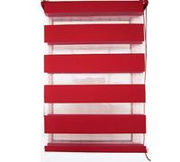 TOCADIS Store Enrouleur Jour/Nuit 4 Coloris 12 Tailles DIFFERENTES (120 X 180 CM, Rouge)