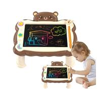 TocaFeank Ardoise à Écran LCD - Planche à Dessin pour,d'Apprentissage Précoce pour les Garçons et les Filles, Tablette d'Écriture LCD Effaçable avec Support pour Intérieur et