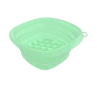 TocaFeank Face Plunge Bowl - Bol pour le Visage | Bassin de Lavage en Silicone Réutilisable et Pliable Rafraîchissant avec Plateau à Cubes Intégré pour Soins de la Peau Spa Cuisine et