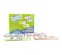 TocaFeank Livres De Phonétique pour La Maternelle,Jeu Éducatif sur Les Sons des Lettres,Cartes Flash pour Les Rimes des Lettres | pour Maternelle Préscolaire Salle De Classe Maison Voyage École À La