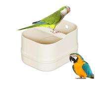 TocaFeank Perchoir D'entraînement pour Oiseaux | Accessoire De Cage avec Base Amovible,Support pour Oiseaux De Bureau - pour Perruches Calopsittes Canaris Chambre Cuisine Zone de Jeu