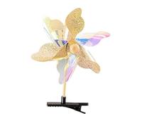 TocaFeank Pinces à cheveux à paillettes de moulin à vent,épingle à cheveux de moulin à vent,Pince à cheveux mignonne du festival Pinwheels - Barrettes à cheveux mignonnes en forme de moulin à vent,