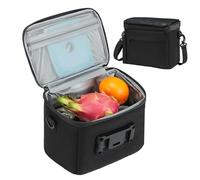 TocaFeank Sac de Guidon, Poche Isotherme pour Guidon, Boîte Repas Isotherme de Stockage Alimentaire, Accessoires Cyclisme Imperméables Légers