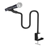 TocaFeank Support De Microphone Avec Monture Pour Bureau - Flexible Avec Tampon Antidérapant,Support De Bureau À Pince Pour Microphone Flexible | Pour Podcast Chant Streaming en Direct Jeu Réunion